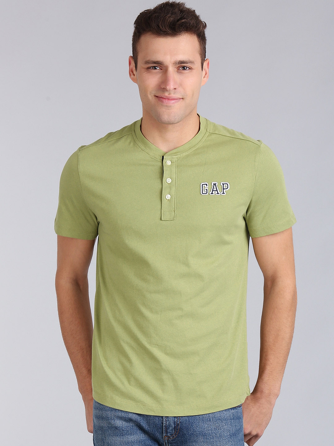 gap henley t shirt