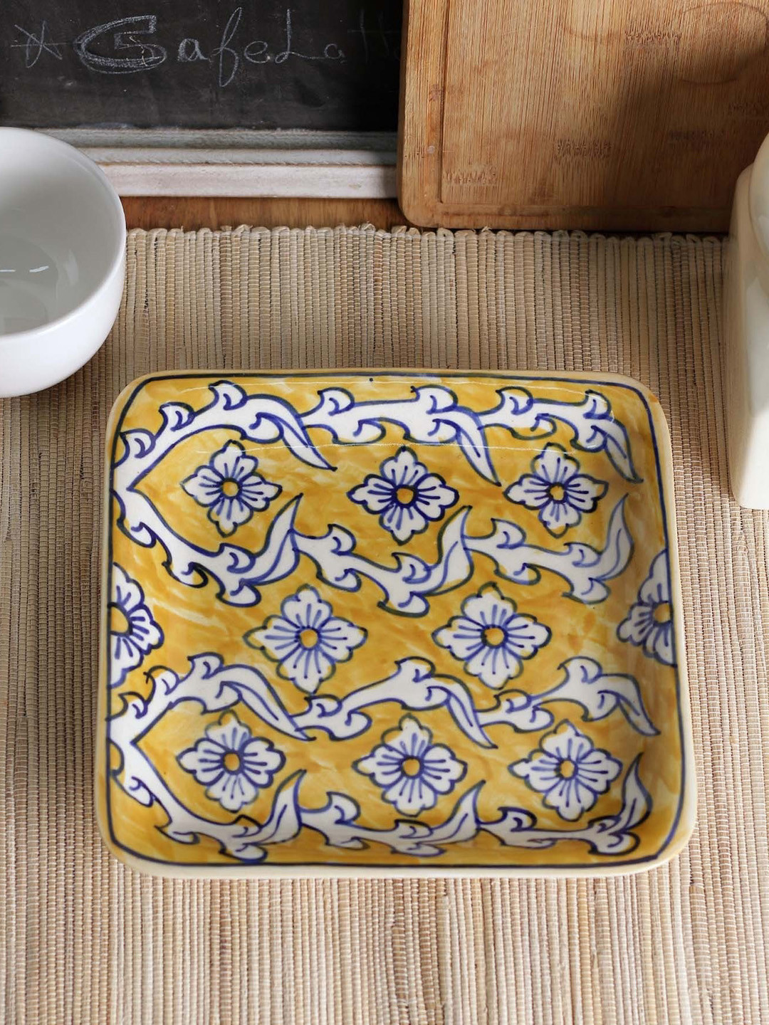 MIAH Decor White Printed Appetizer Plate