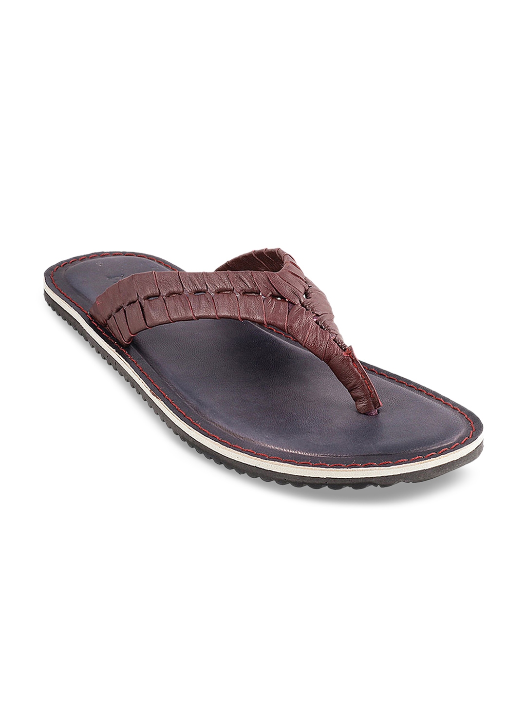 Buy Mochi Men Brown Comfort Sandals Sandals for Men 7748078 Myntra