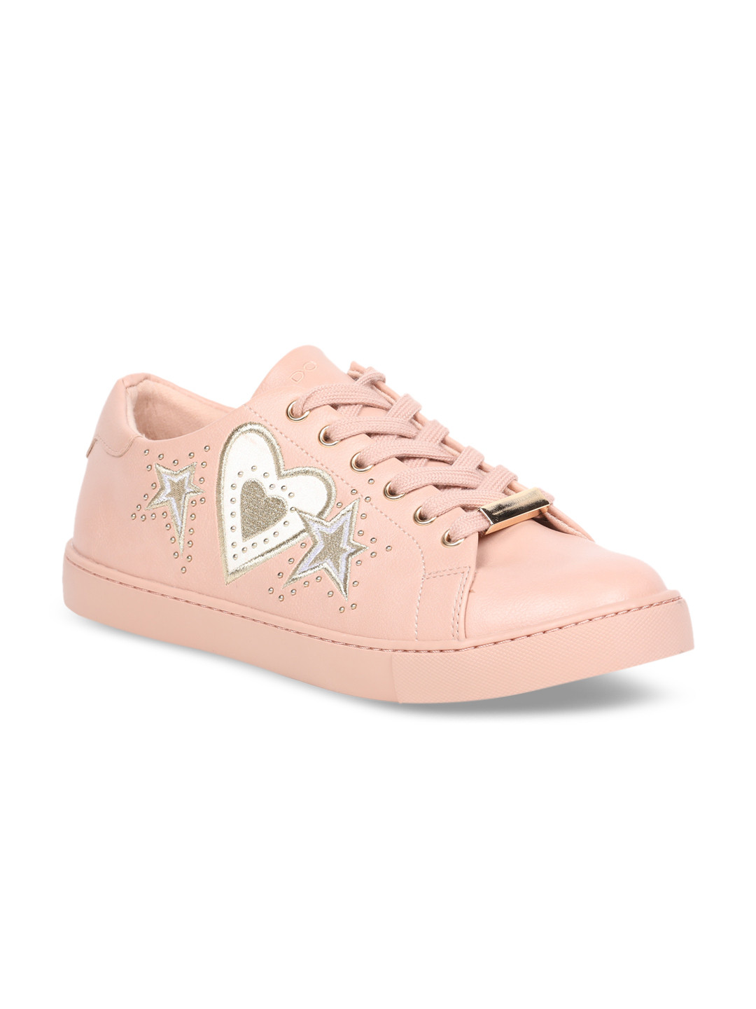 aldo pink sneakers