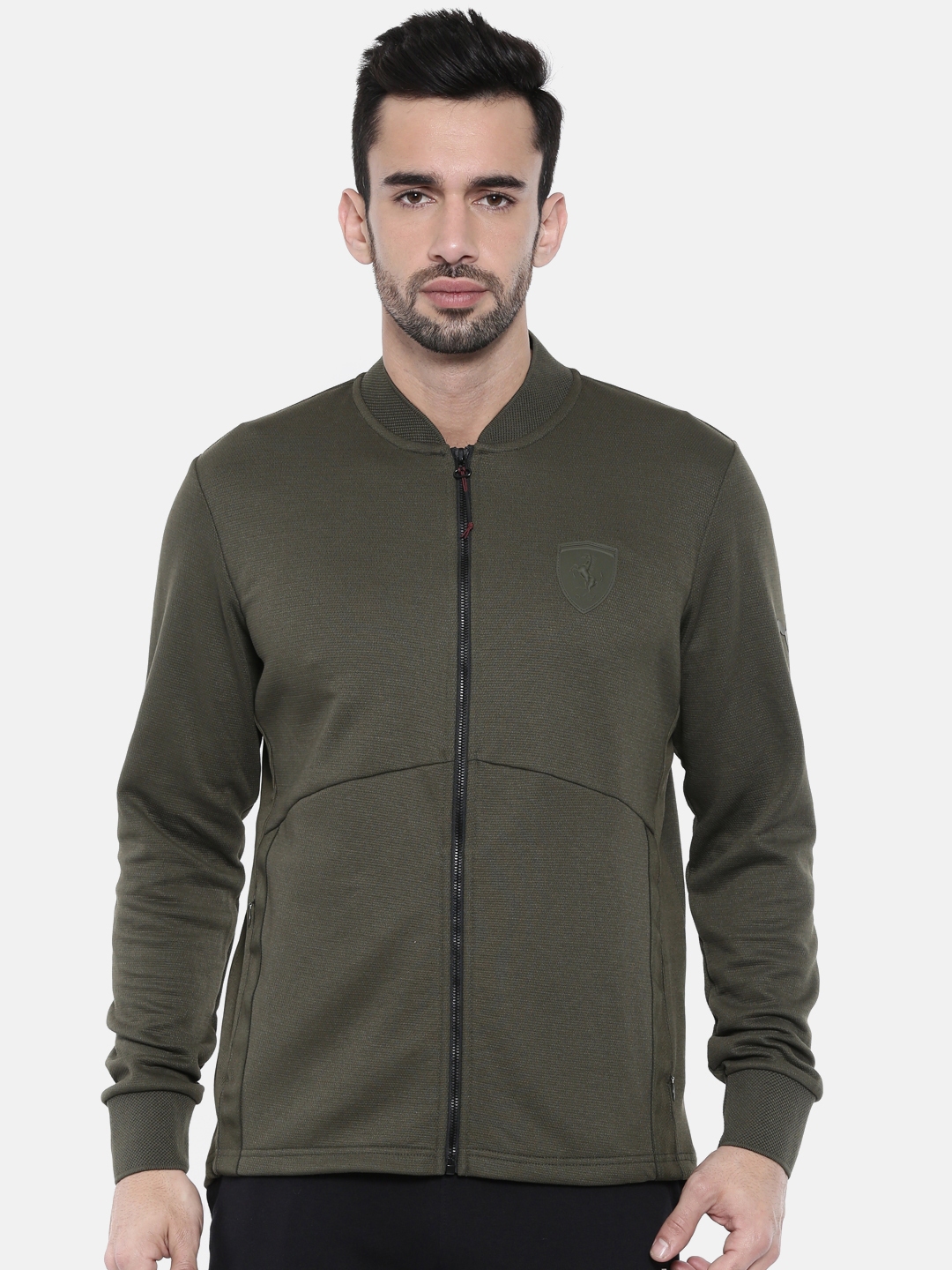 Puma ferrari men green top