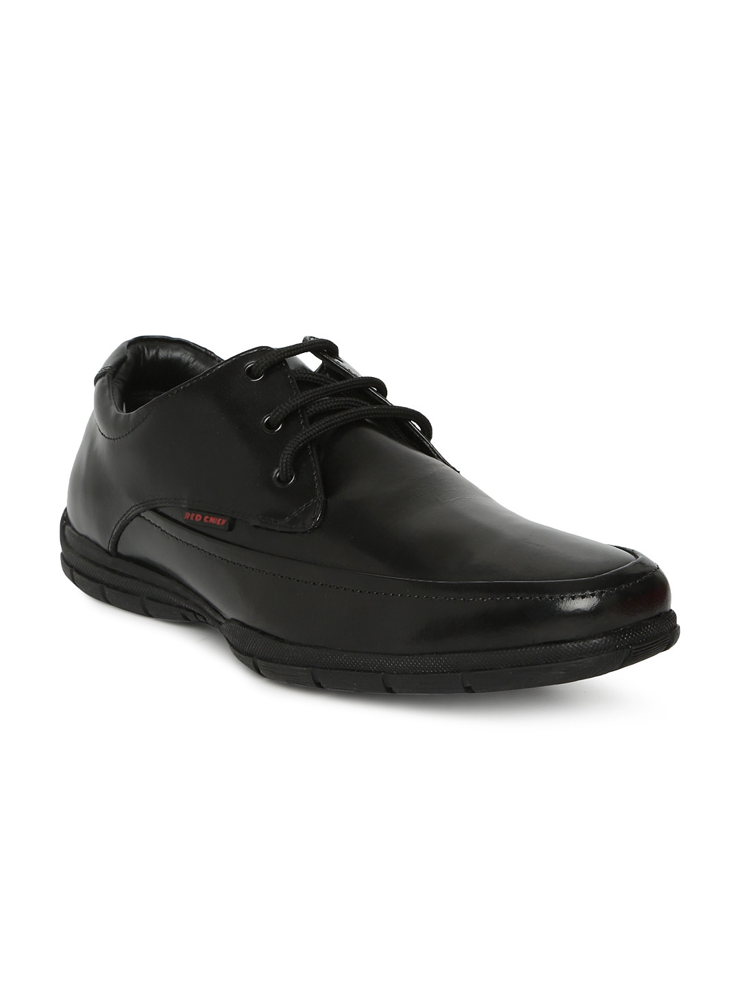 Buy Red Chief Men Black Leather Formal 
