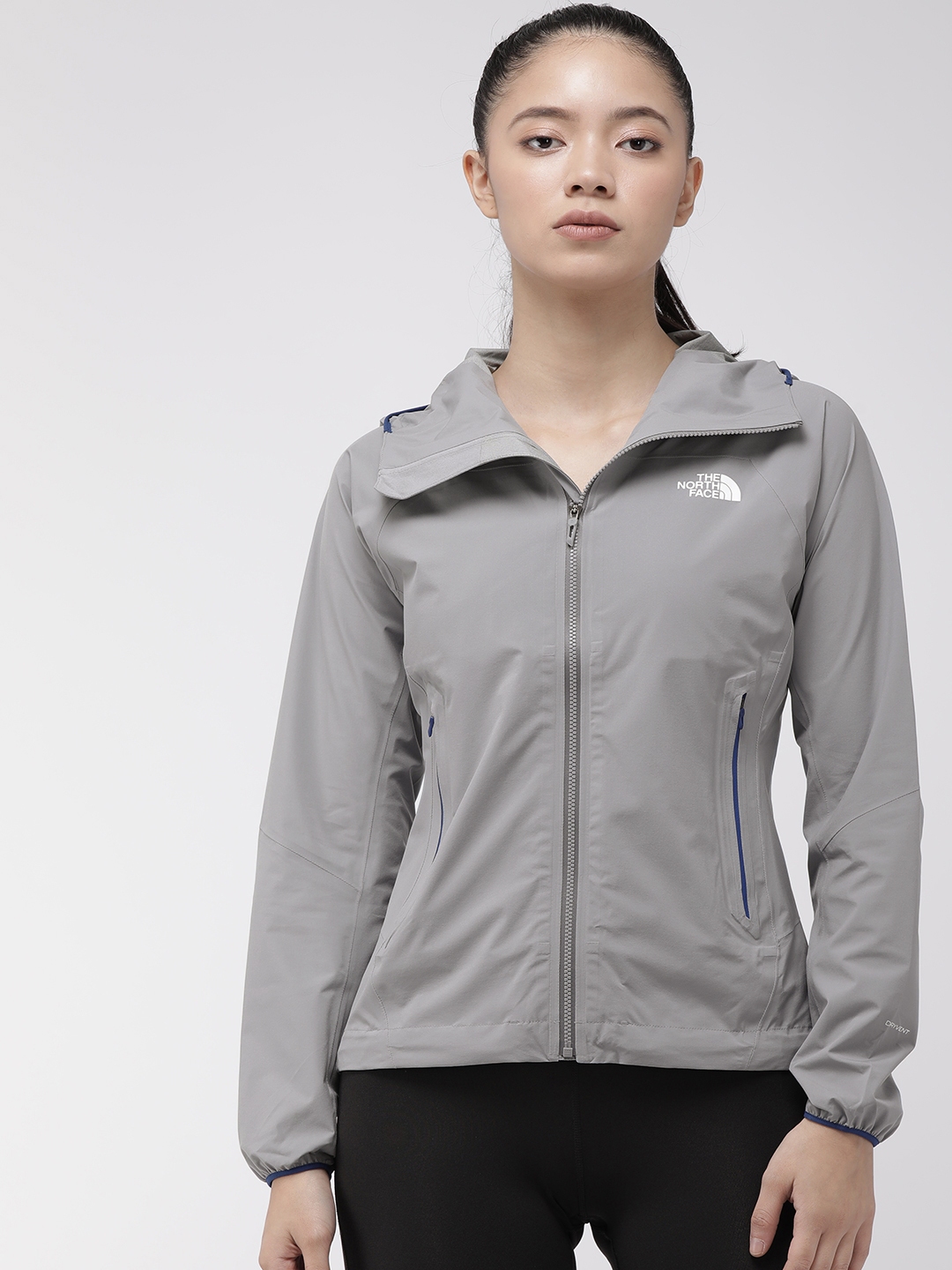Buy The North Face Women Grey Solid W PROGRESSOR DV AP Windcheater and Water Resistant Jacket Jackets for Women 7758563 Myntra
