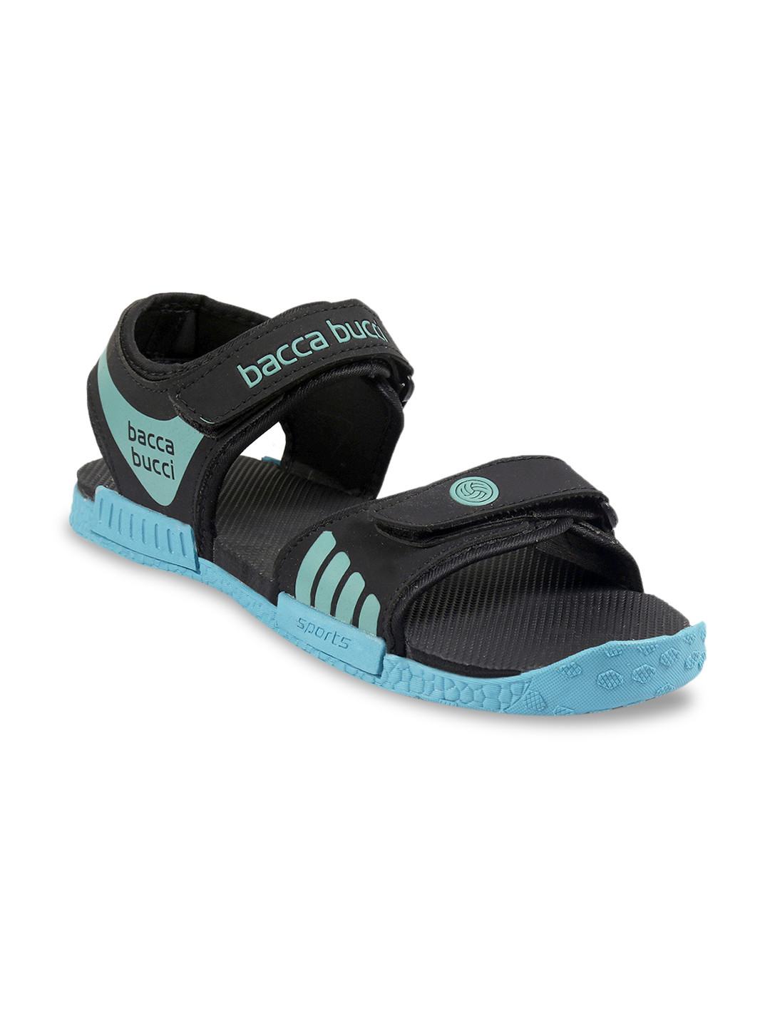 Buy bacca bucci Men Black Sports Sandals Sandals for Men 7761067