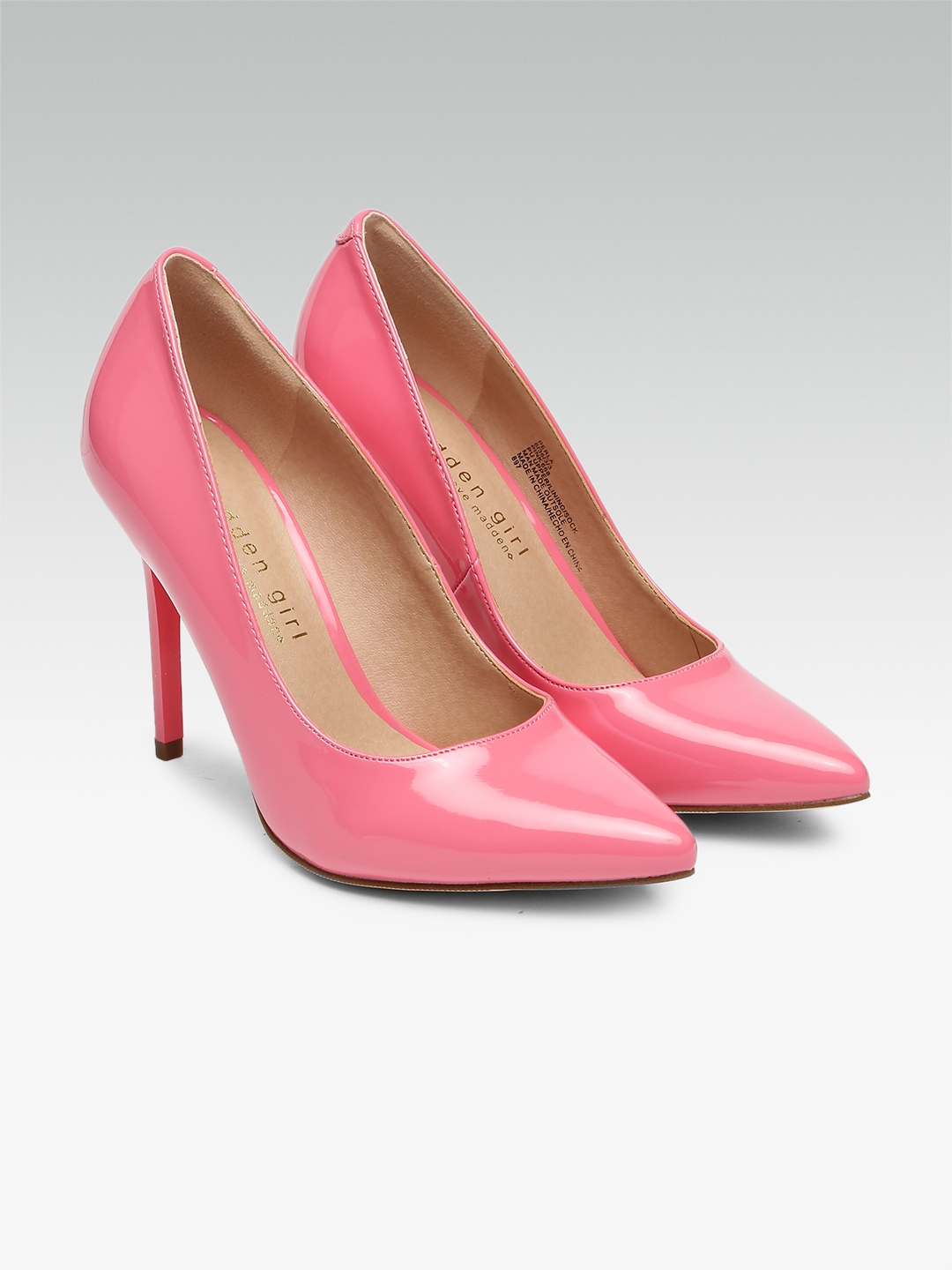 pink high heels steve madden