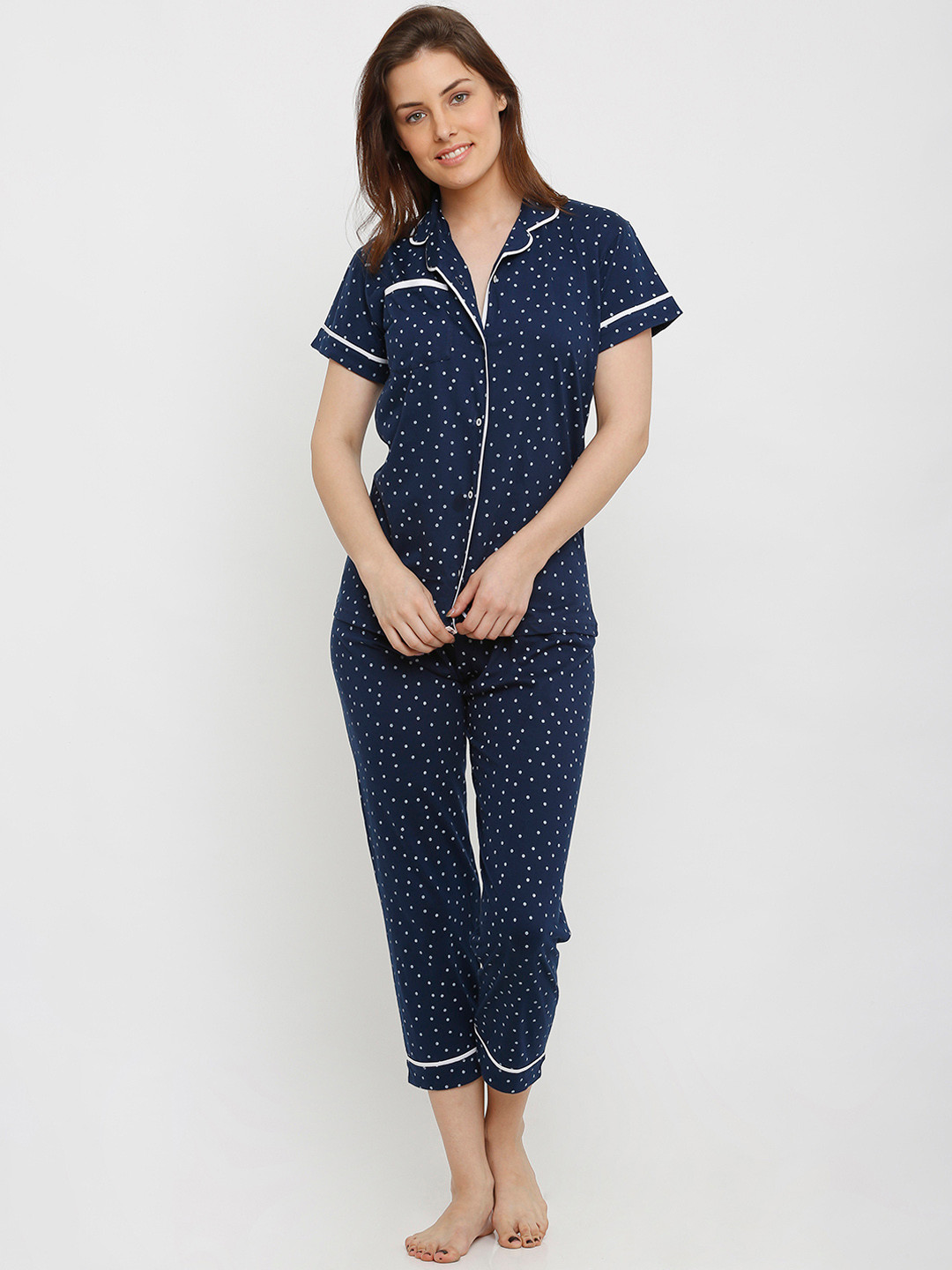 blue night suit