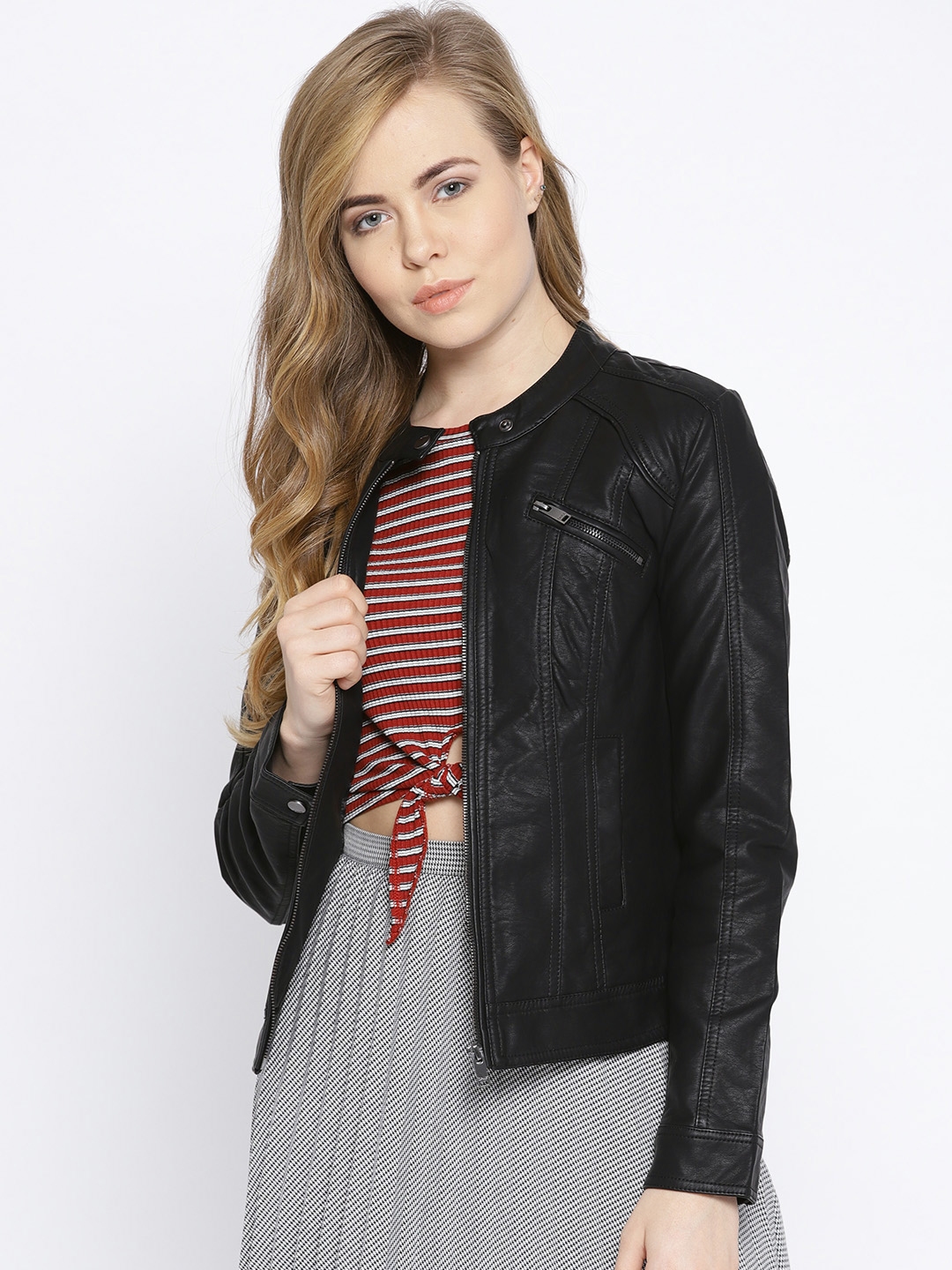 jackets for girls myntra