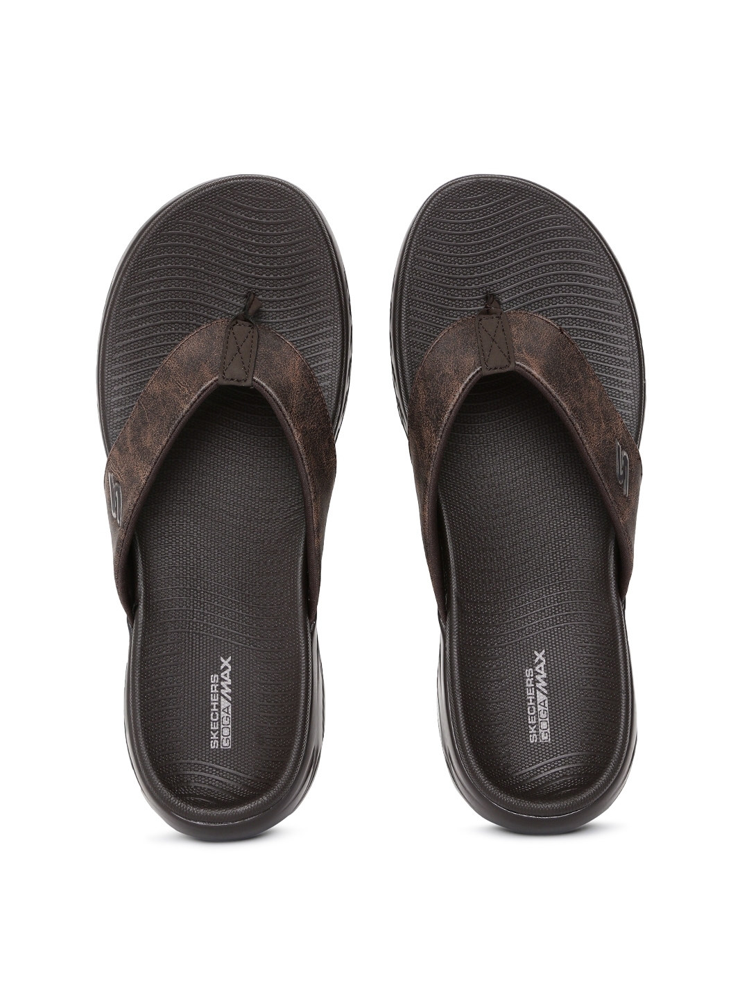 Skechers Men Brown Comfort Sandals