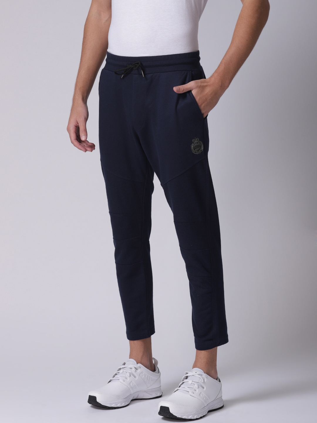 Buy YWC Men Navy Track Pants Track Pants for Men 7780690 Myntra