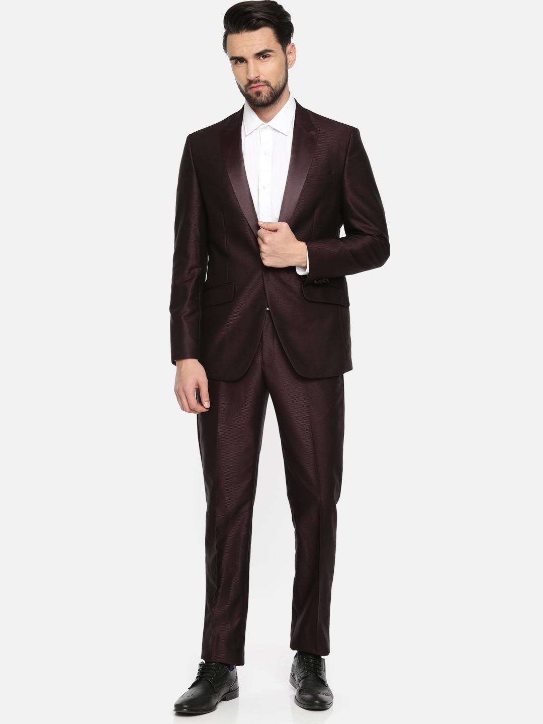 Grey Designer Three-piece Suit – Luxurazi