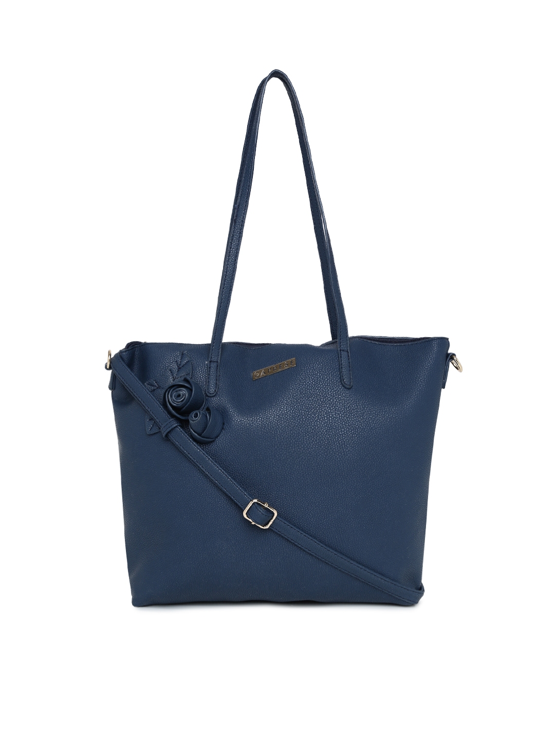 Buy Caprese Navy Blue Solid Shoulder Bag Handbags for Women 7785971 Myntra