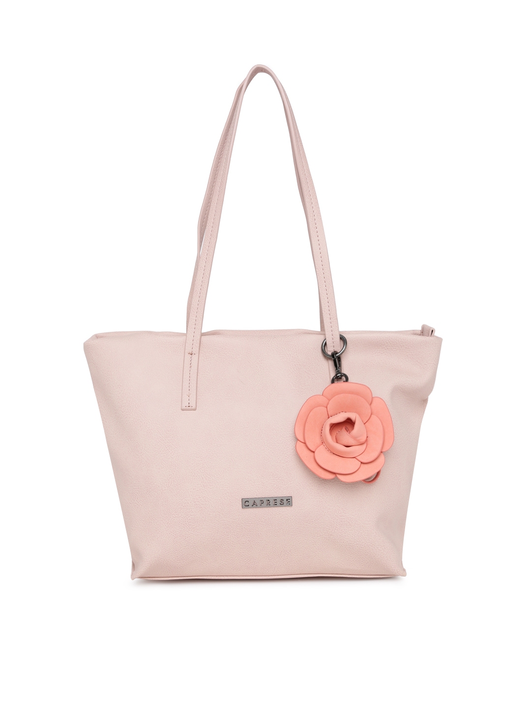 Caprese pink solid handheld bag shop