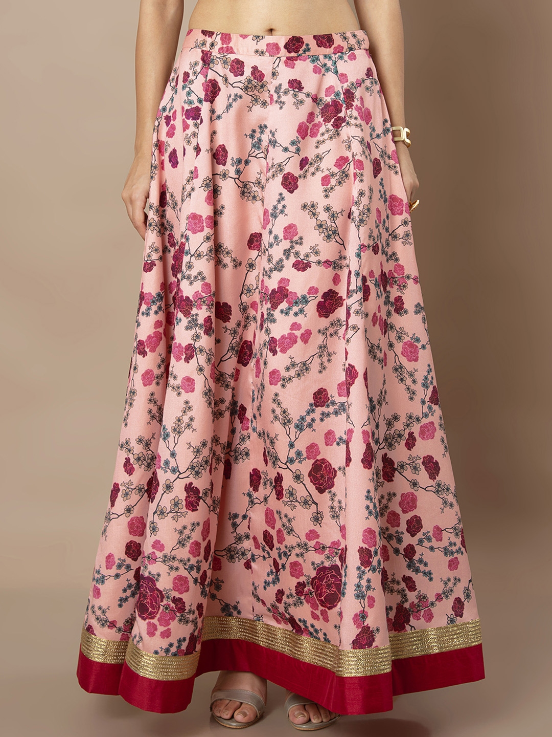 Indya floral skirt sale