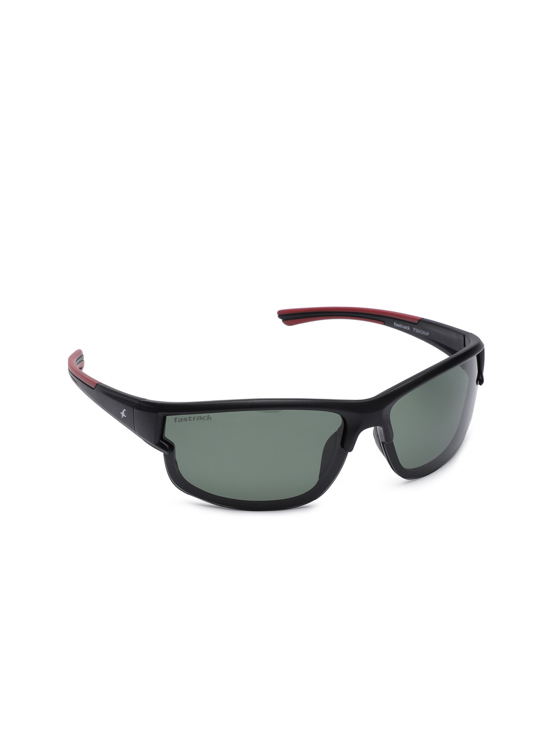 Fastrack Men Rectangle Sunglasses NBP384GR4P
