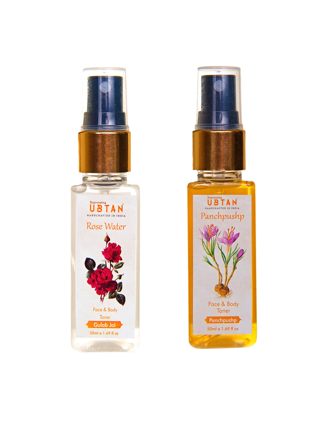Rejuvinating UBTAN Set of 2 Face and Body Toners
