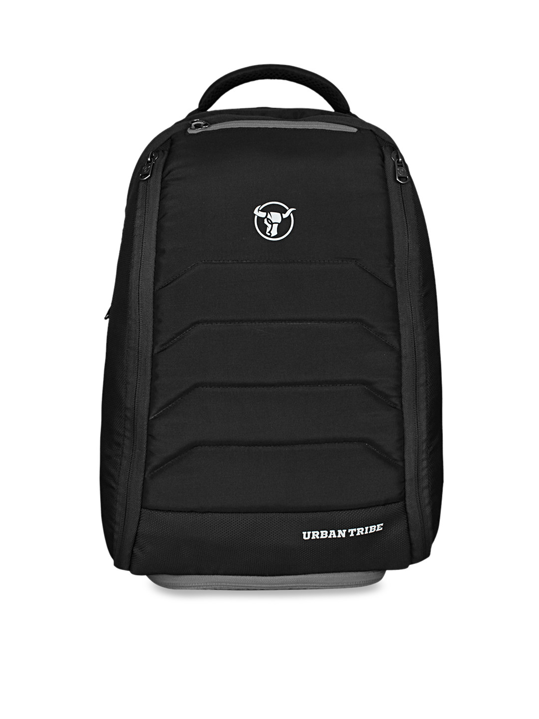 URBAN TRIBE Unisex Black Solid Backpack