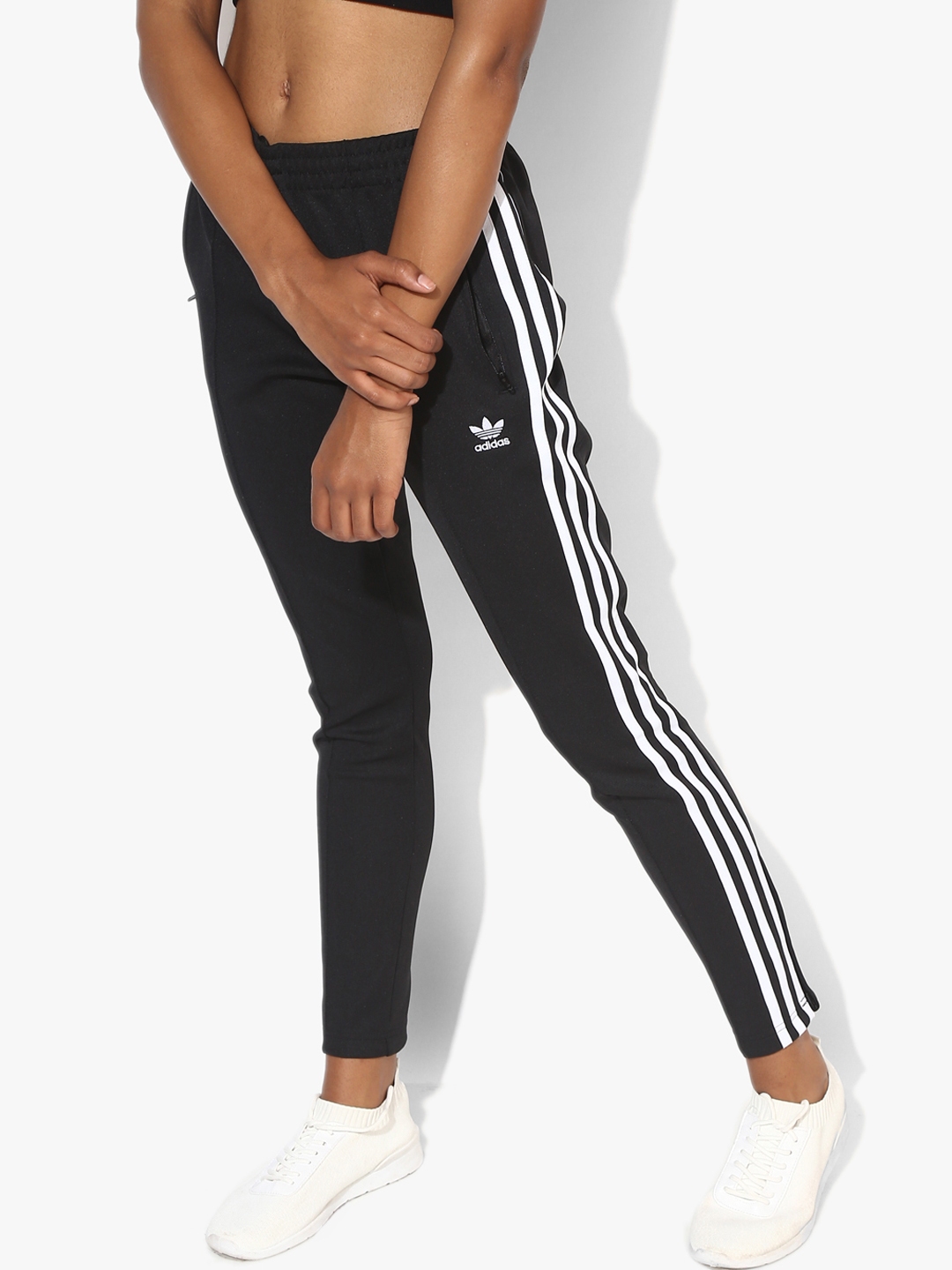 Buy ADIDAS Originals Women Black Solid SST Track Pants - Track Pants for  Women 7819425 | Myntra