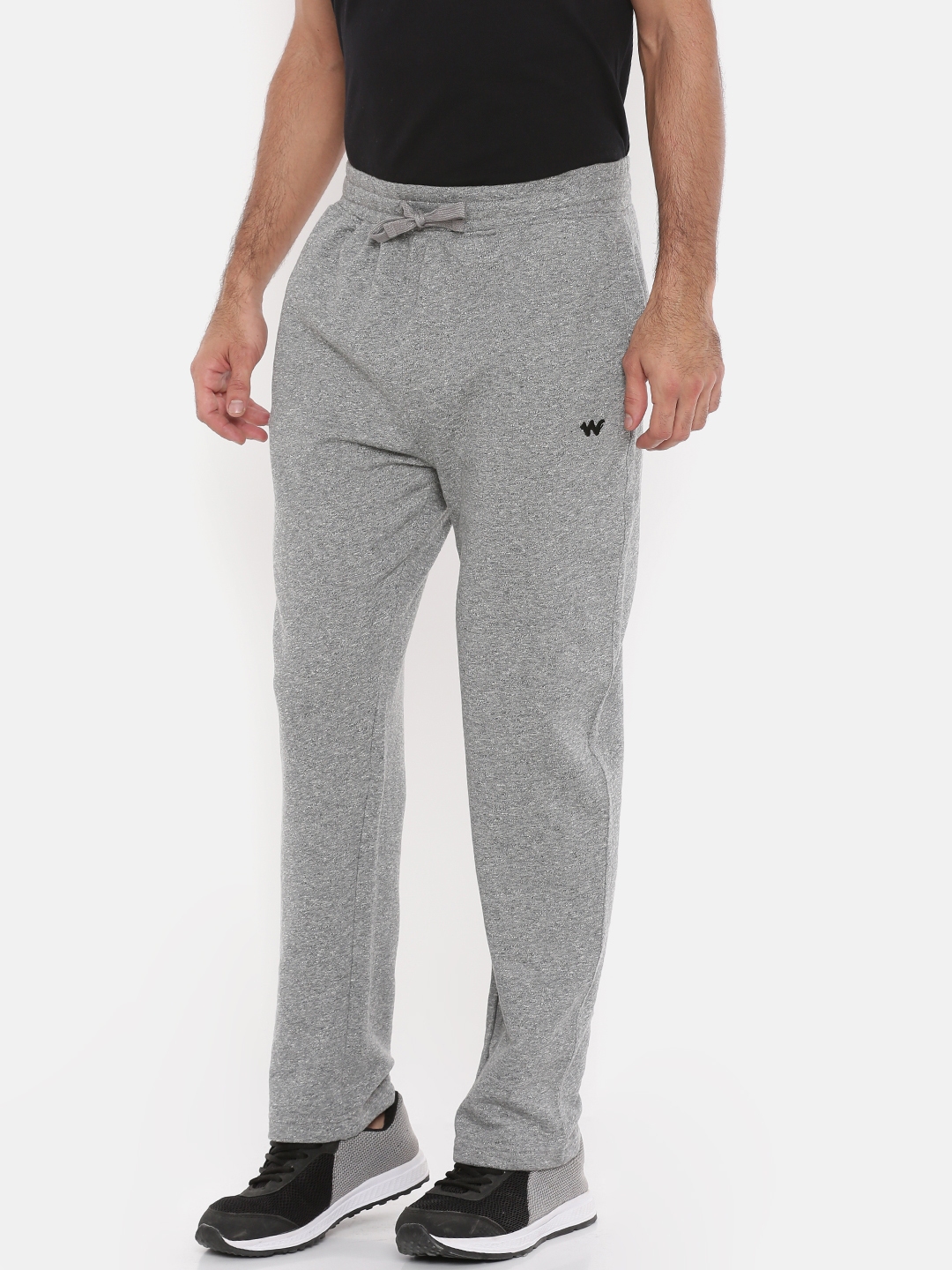 Buy Men Grey Solid Track pants online | Looksgud.in