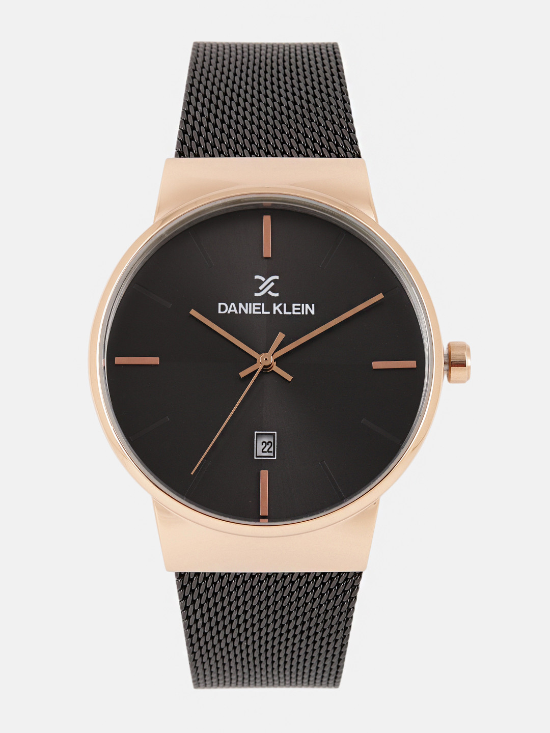 Daniel Klein Unisex Black Analogue Watch DK11853-4