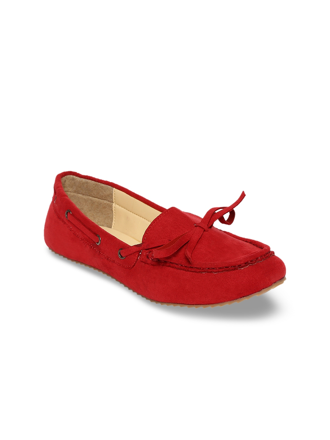 ESTATOS Women Red Boat Shoes