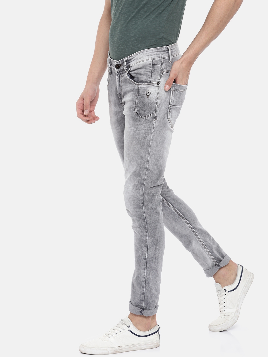 spykar grey jeans