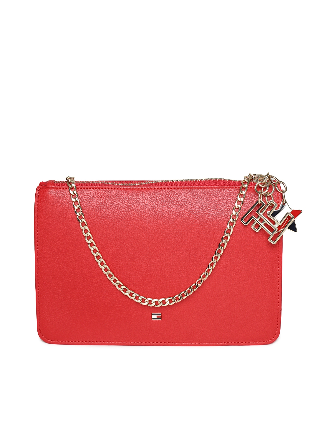 tommy hilfiger sling bag red