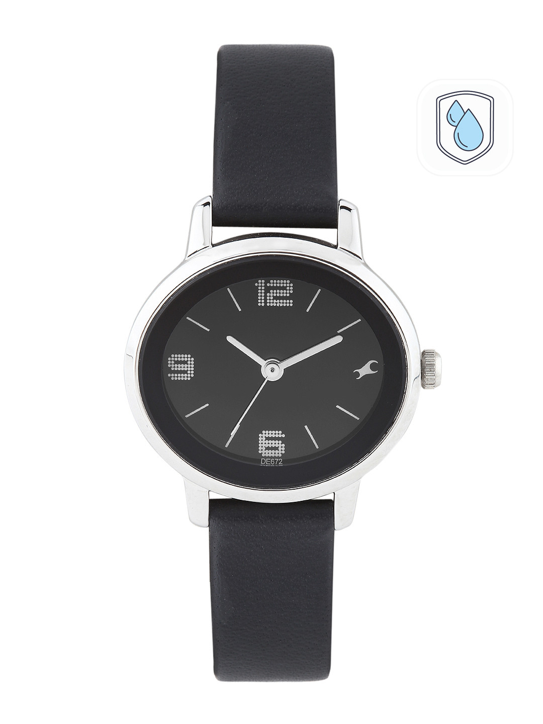 Fastrack Women Black Dial Watch 6107SL02