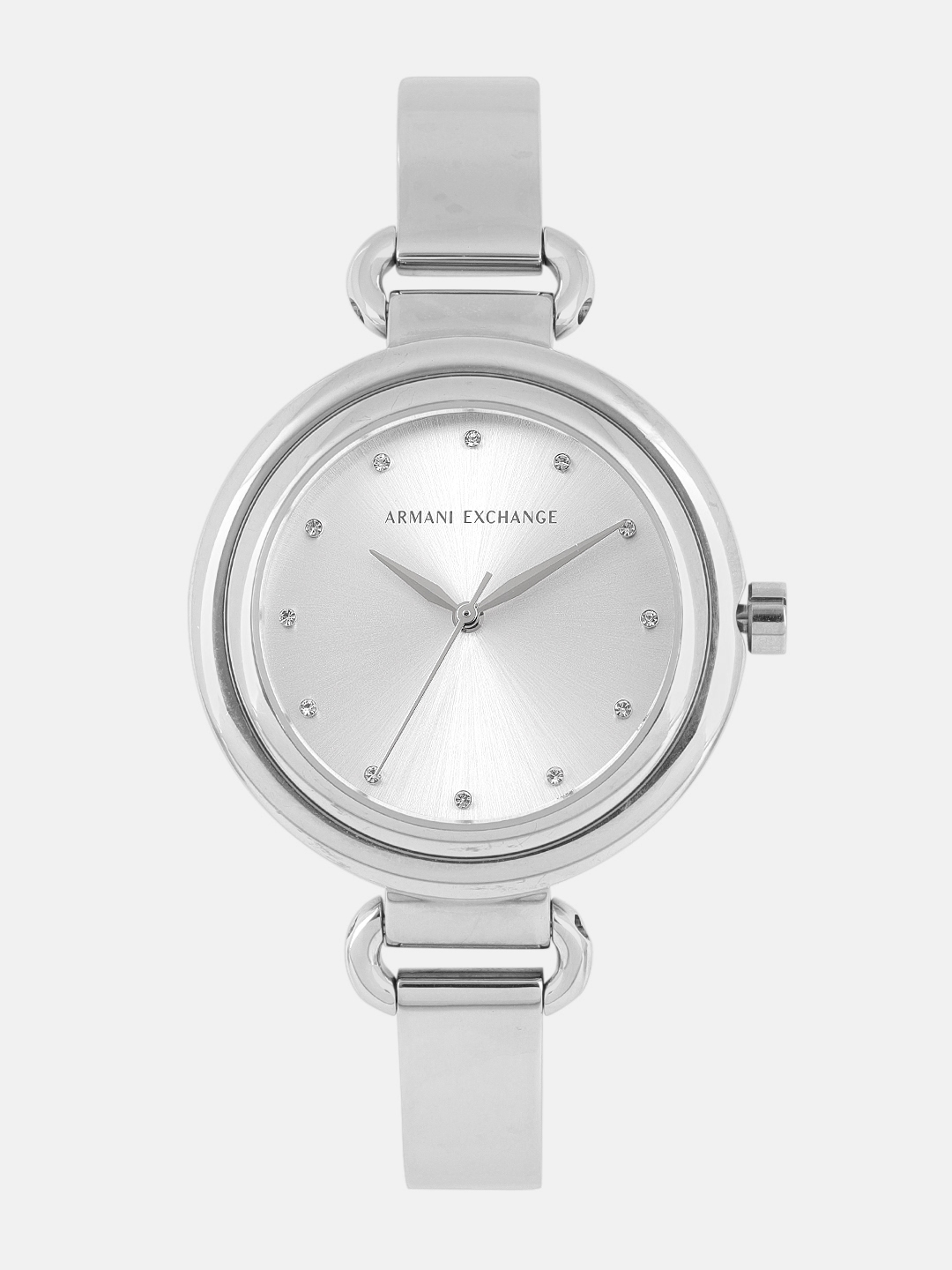 Armani Exchange Women Silver Toned Analogue Watch AX4239I Factory Service Watches