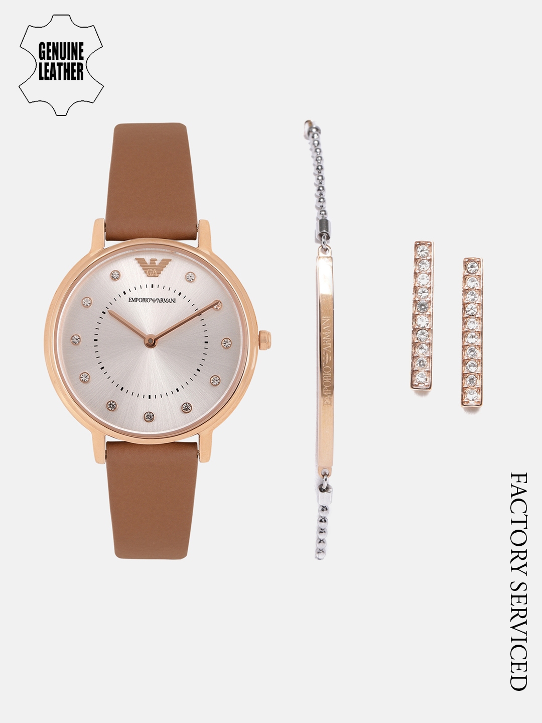 Buy Emporio Armani Women Factory Serviced Watch Gift Set - Watch Gift Set  for Women 7860415 | Myntra