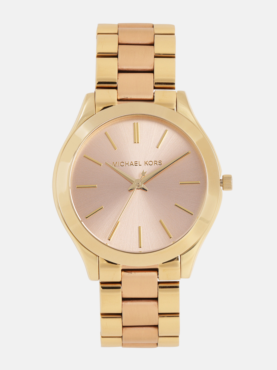 Michael Kors Women Rose Gold Analogue Watch MK3493I_Factory_Service_Watches