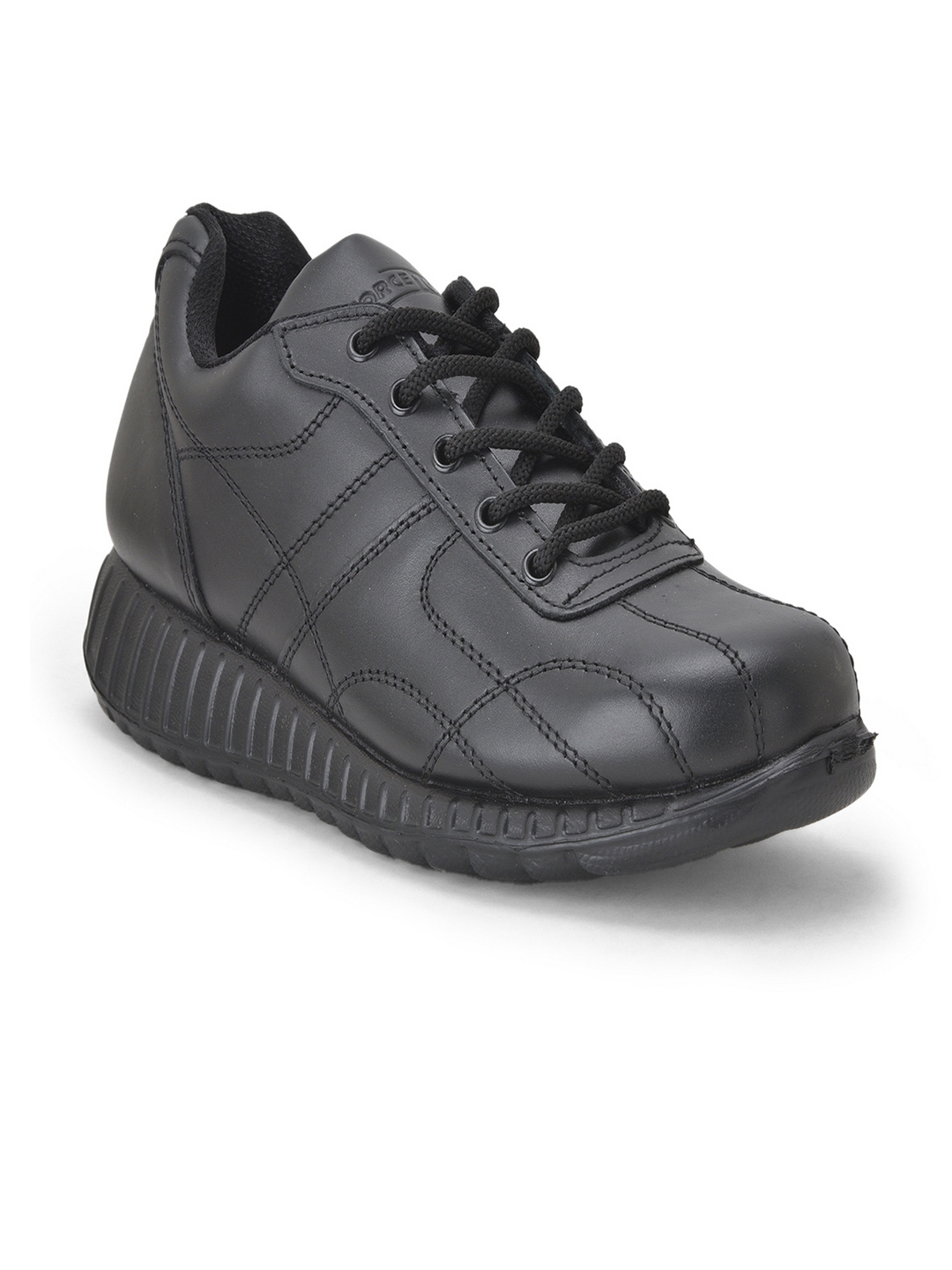Leather running shoes sale