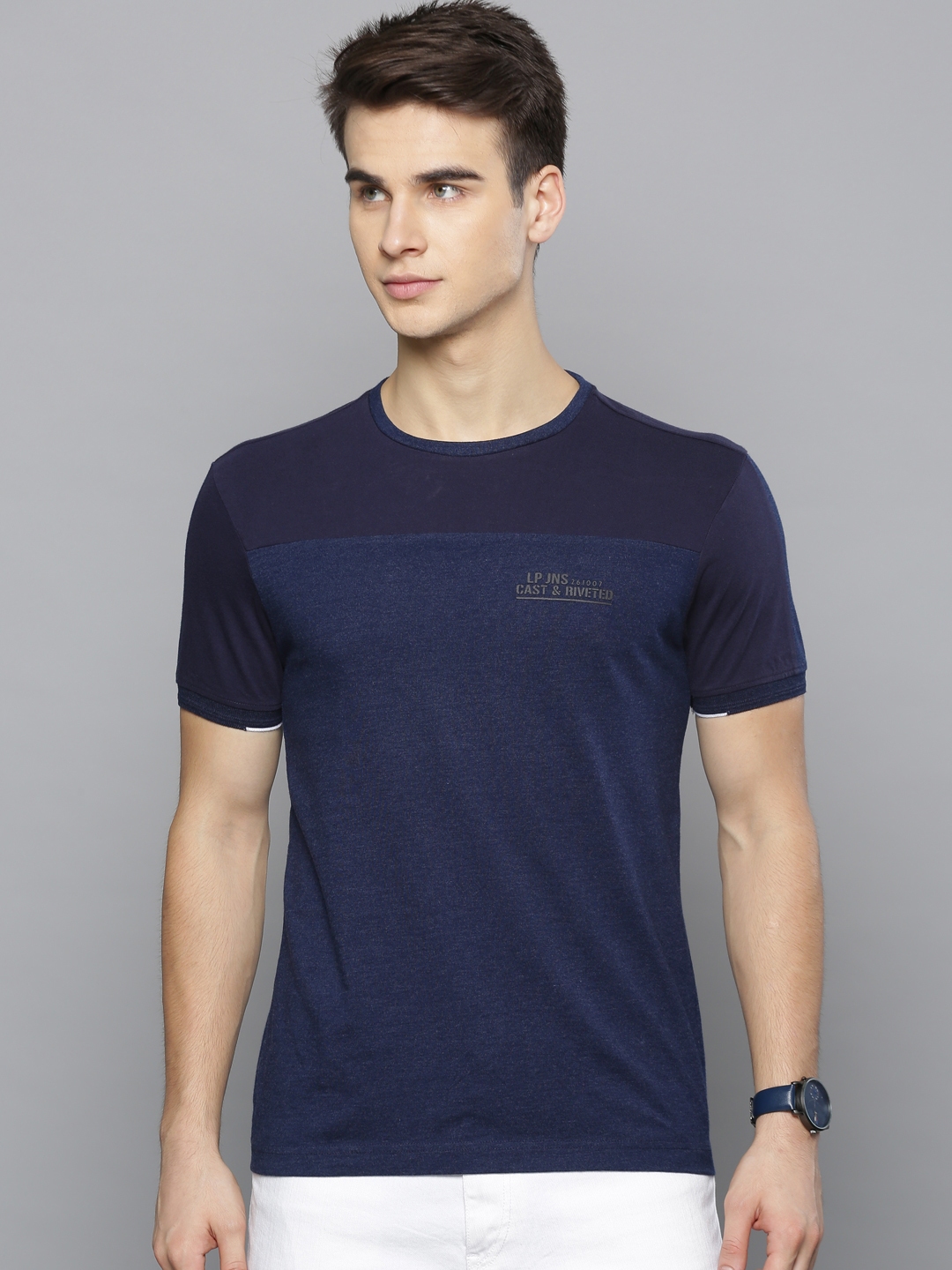 louis philippe blue t shirt