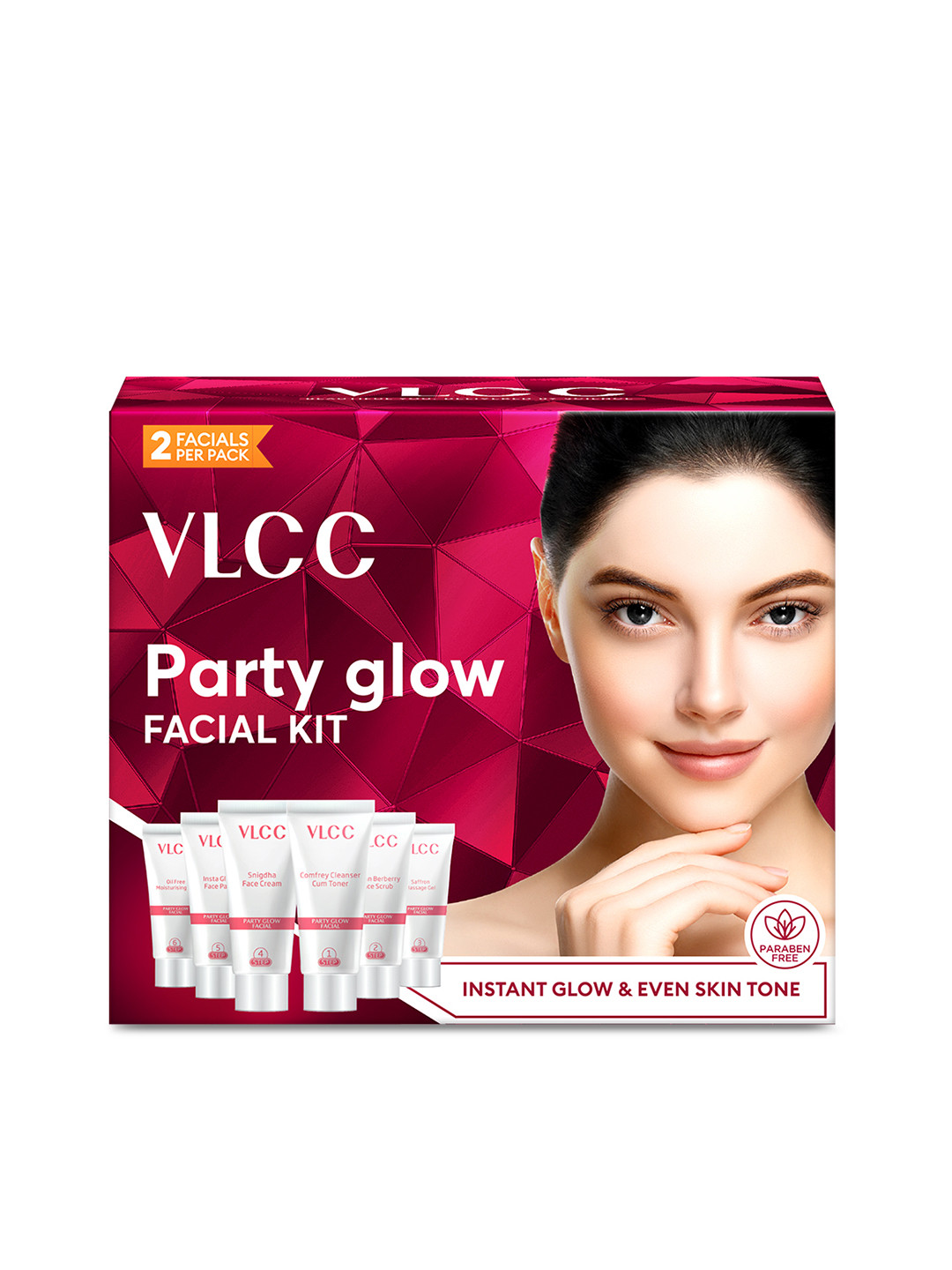 VLCC Party Glow Single Facial Kit - 60g