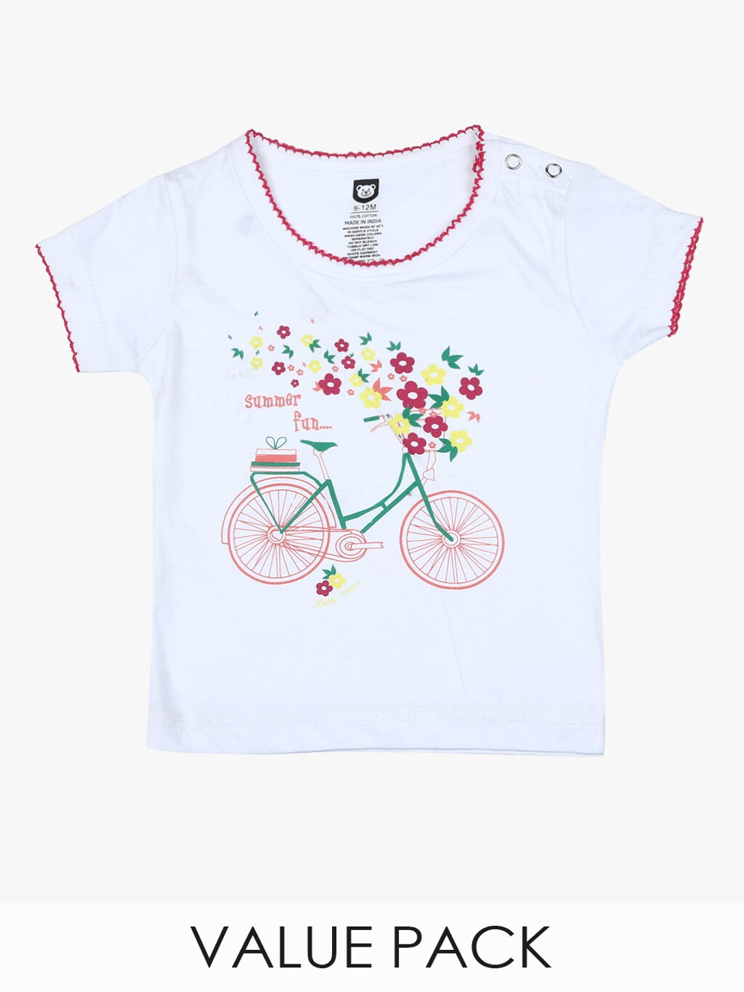 Multi Printed Casual Pure Cotton Top