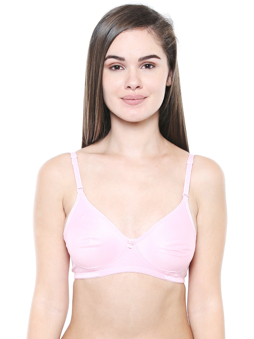 Bodycare Women Pack of 3 Pink Solid T-shirt Bra 5554PI