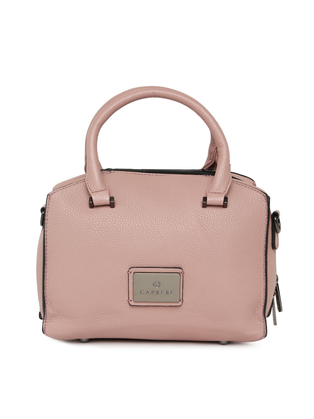 caprese peach handbag