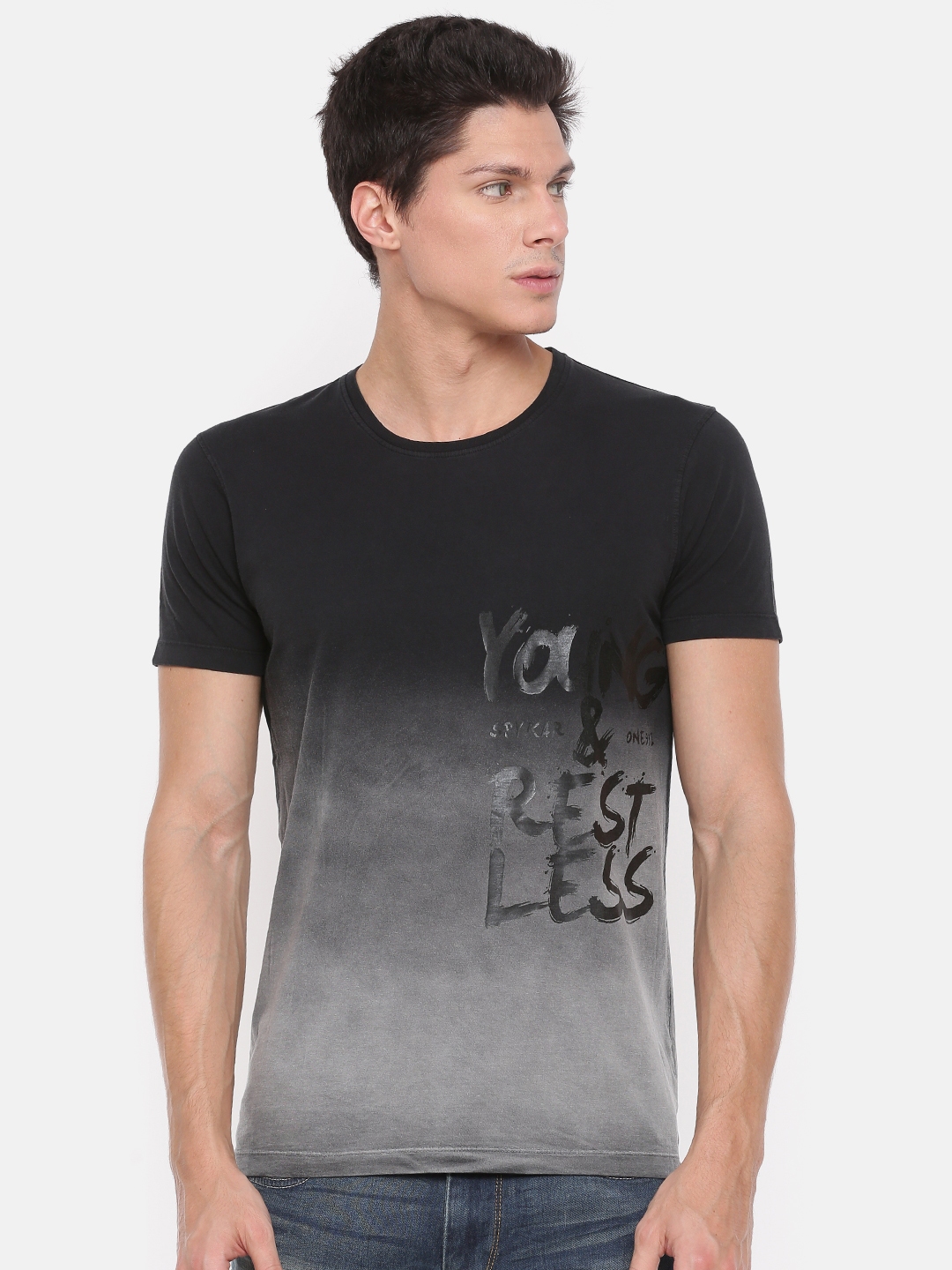 Spykar t shirts myntra cheap