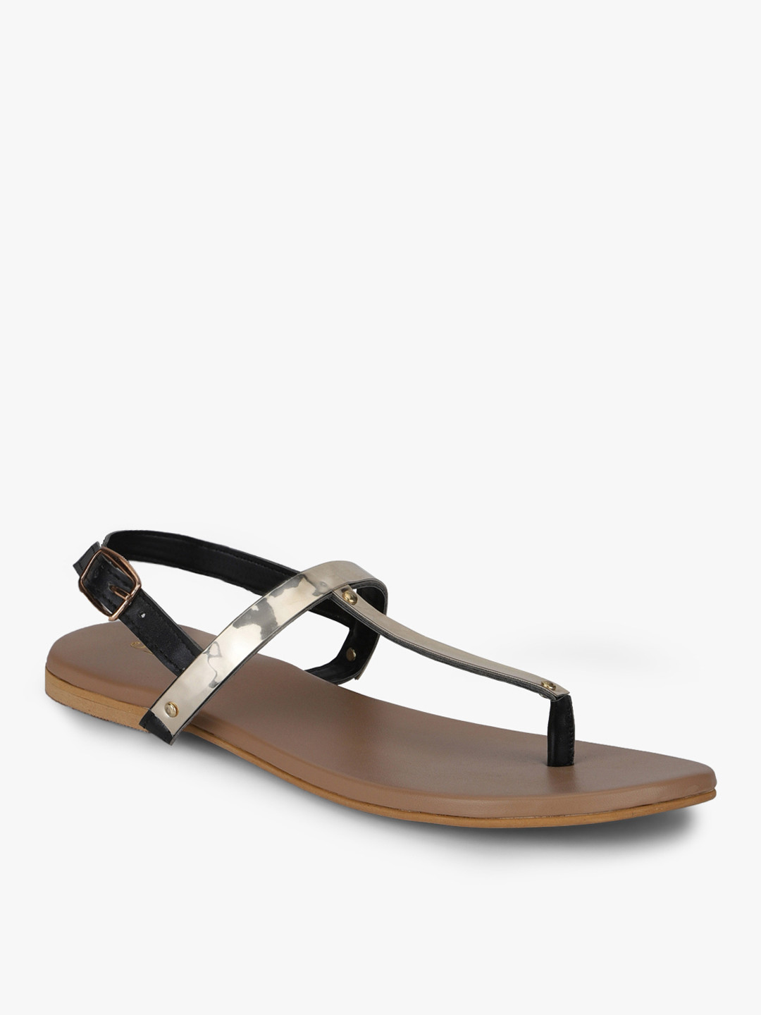 Jurado Gold-Toned Flats