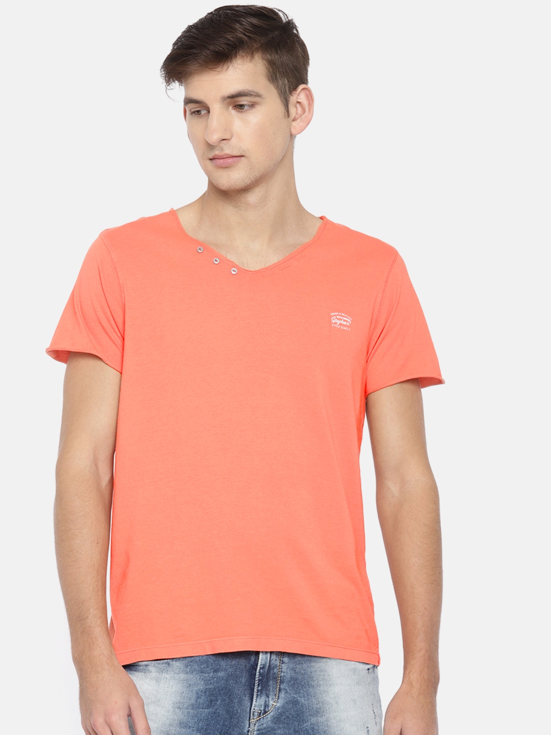 spykar t shirts myntra