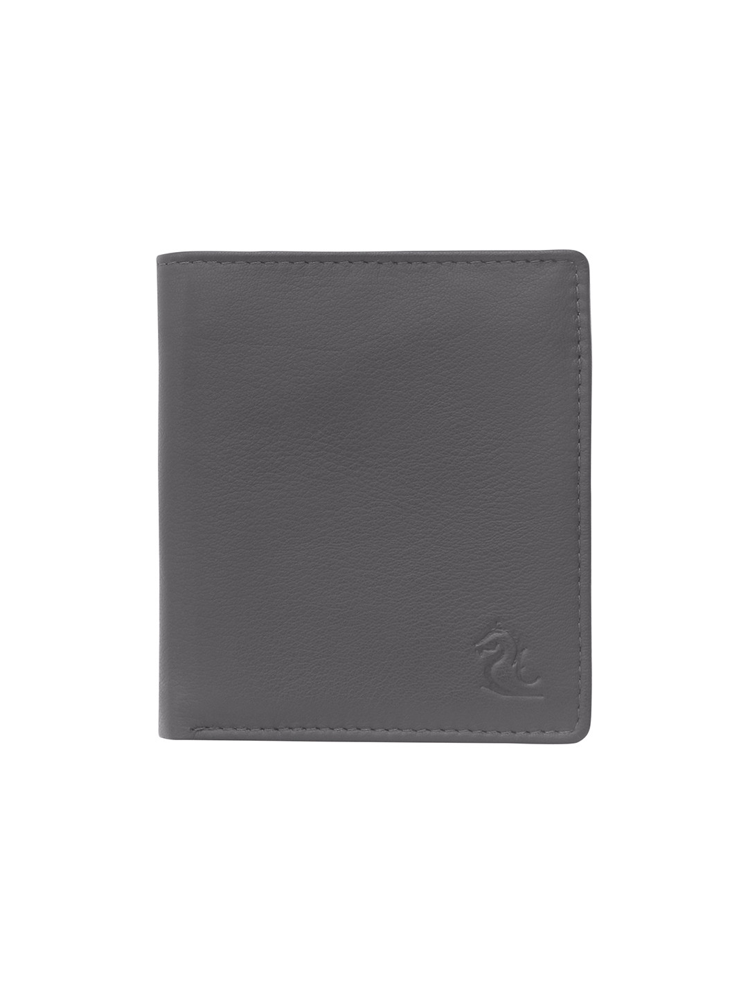 Brown Leather Two Fold Wallet