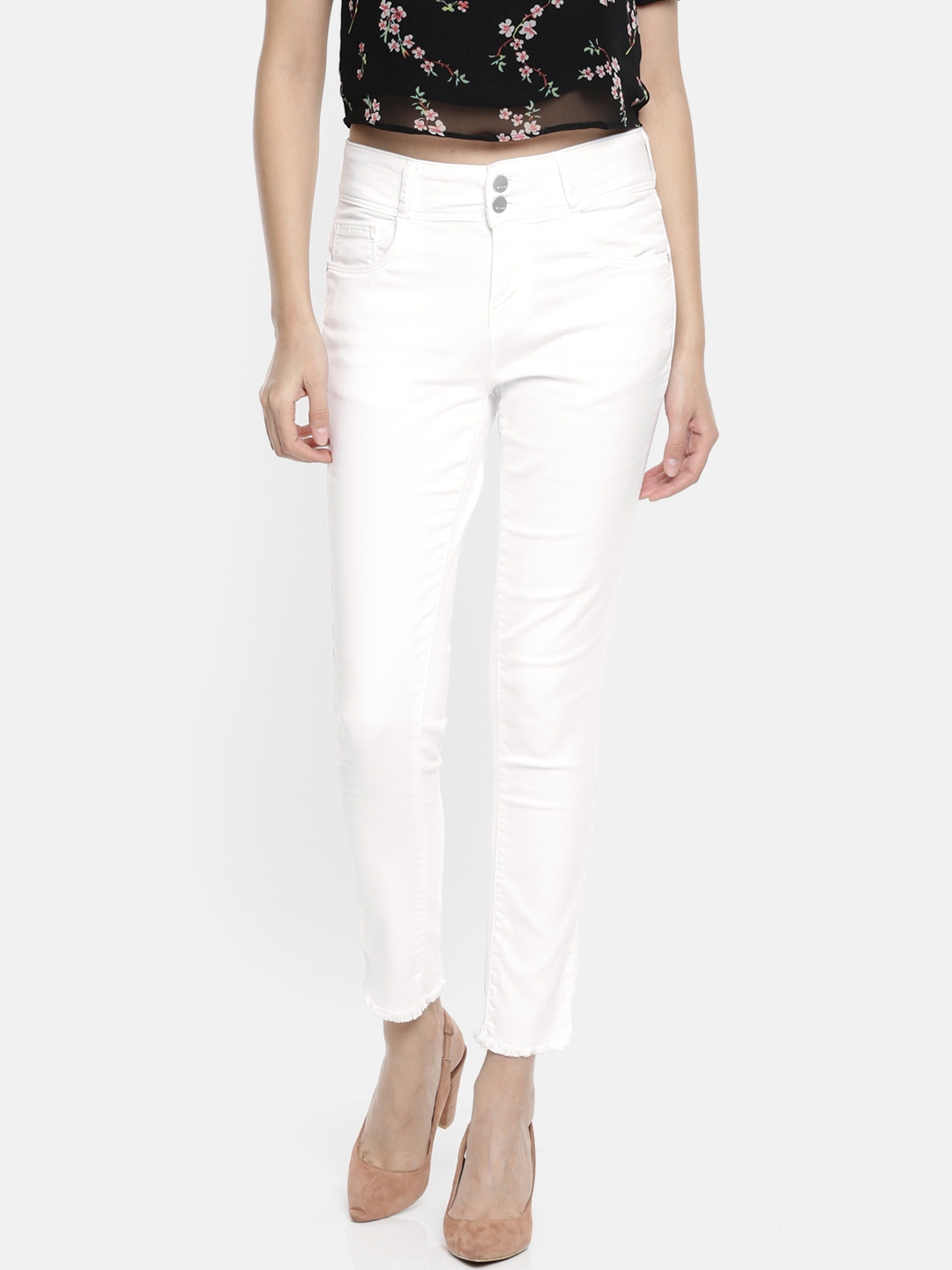 kraus white jeans