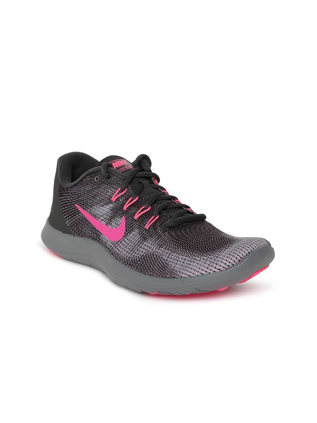 Grey \u0026 Pink Flex RN 2018 Running Shoes 