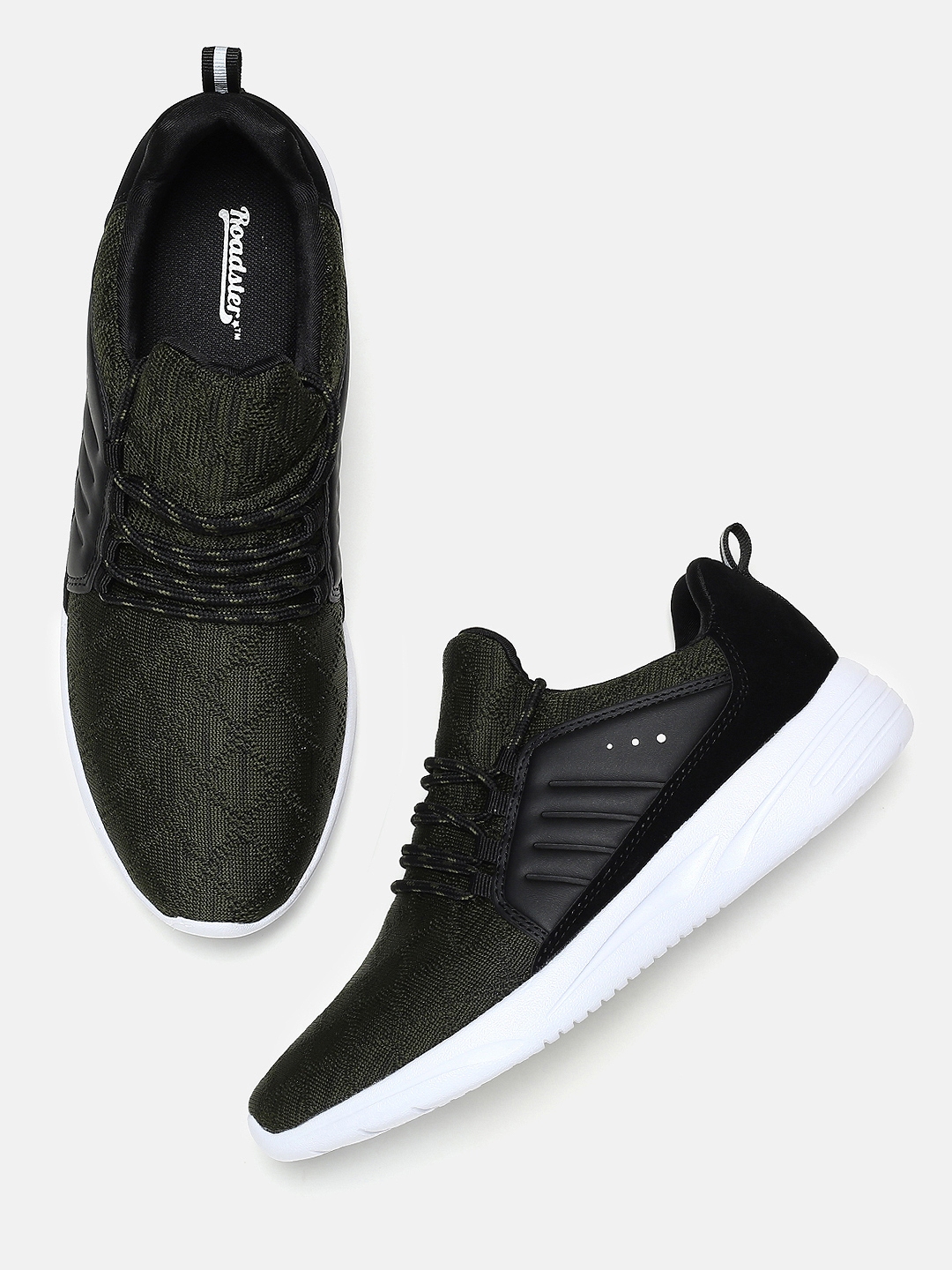 roadster olive green sneakers