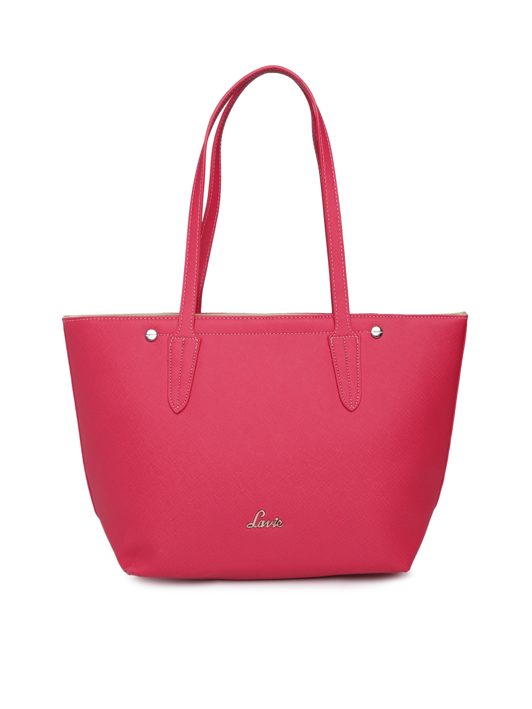 Lavie Red Solid Shoulder Bag