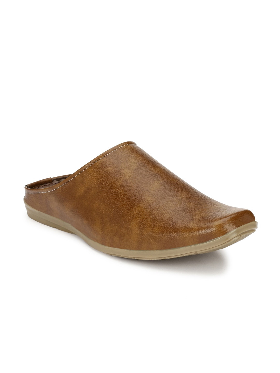 John Karsun Men Tan Brown Clogs