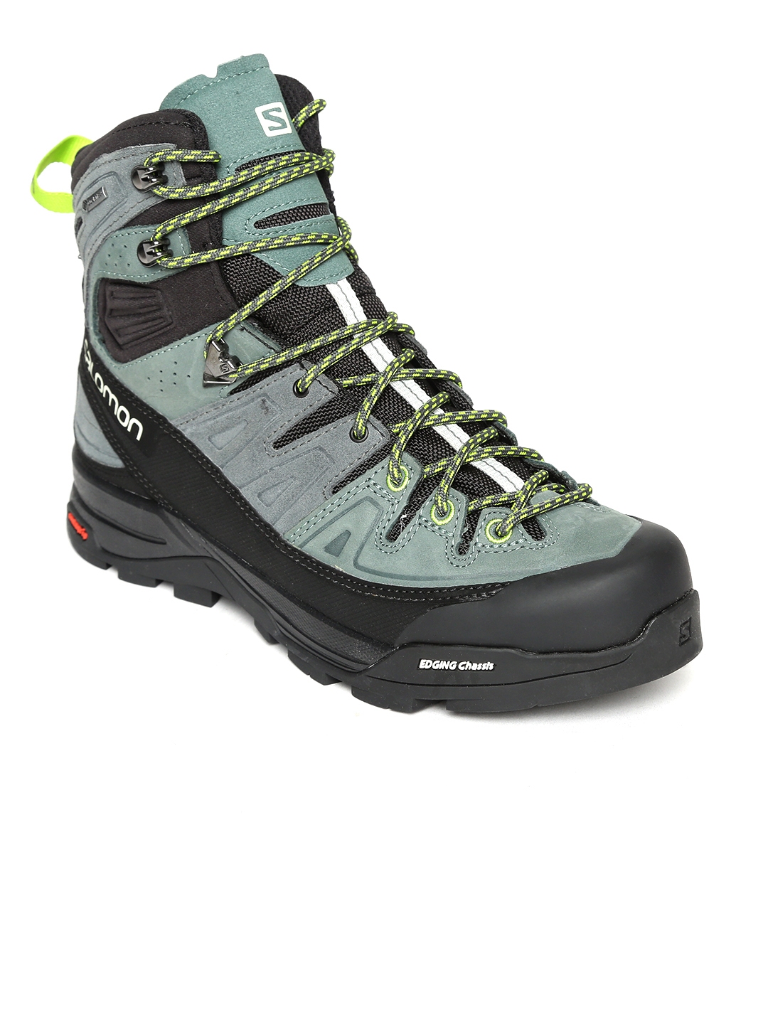 Buy Salomon Men Olive Green X ALP LTR GTX Leather High Top