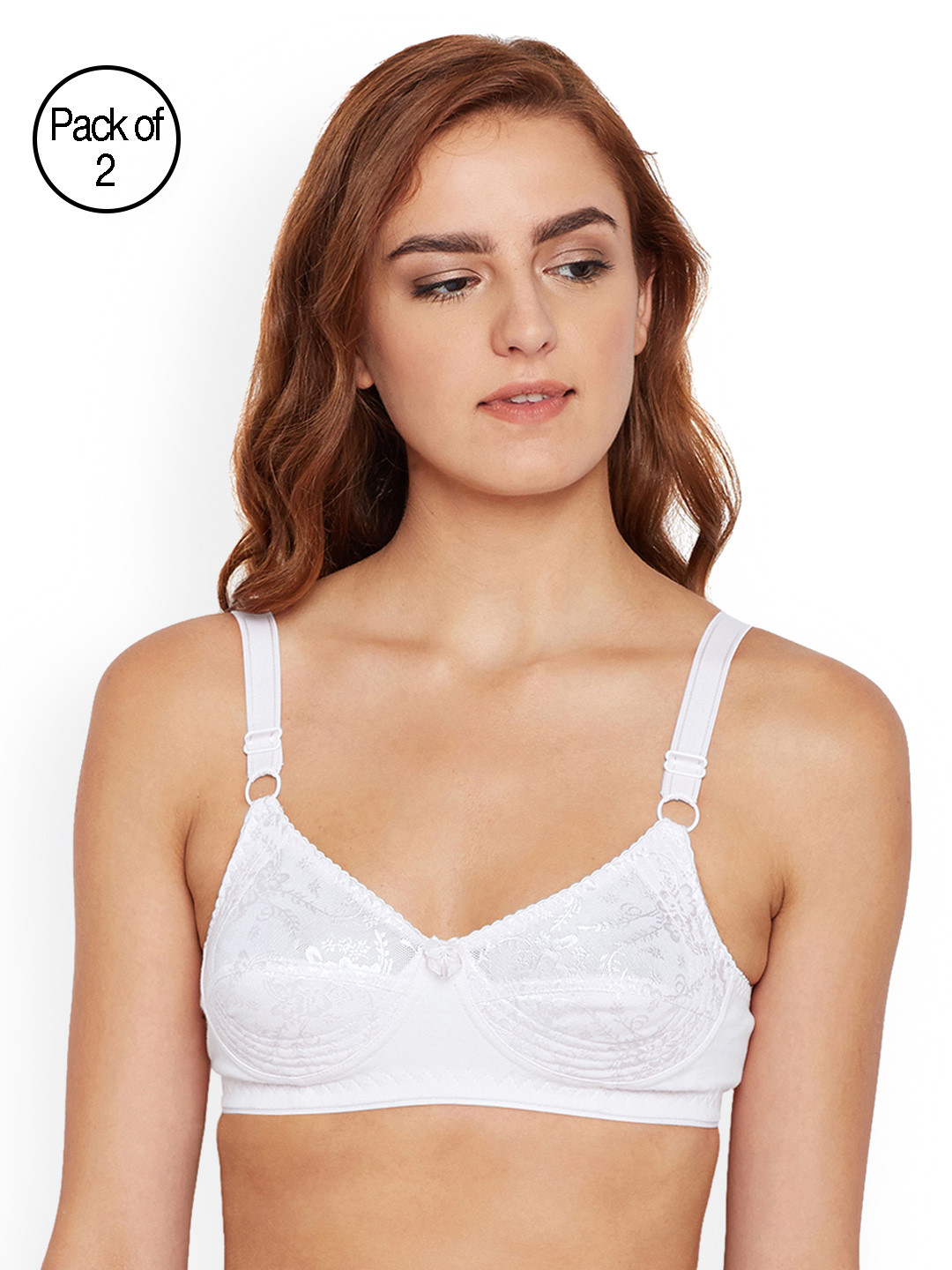 Bodycare Women Pack of 2 Everyday Bras E5583DPUW