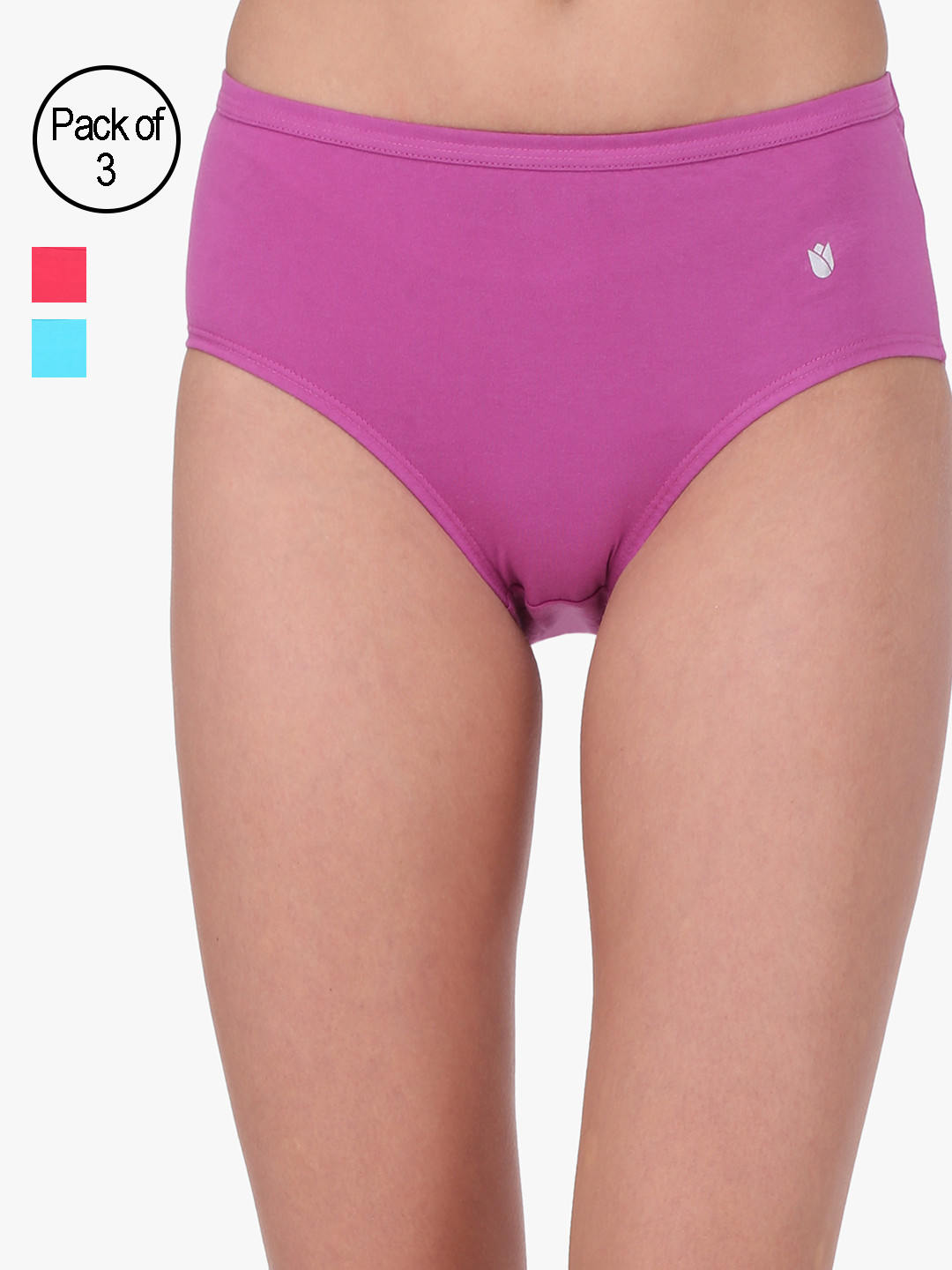 Red Rose Women Pack of 5 Hipster Briefs Zara LC