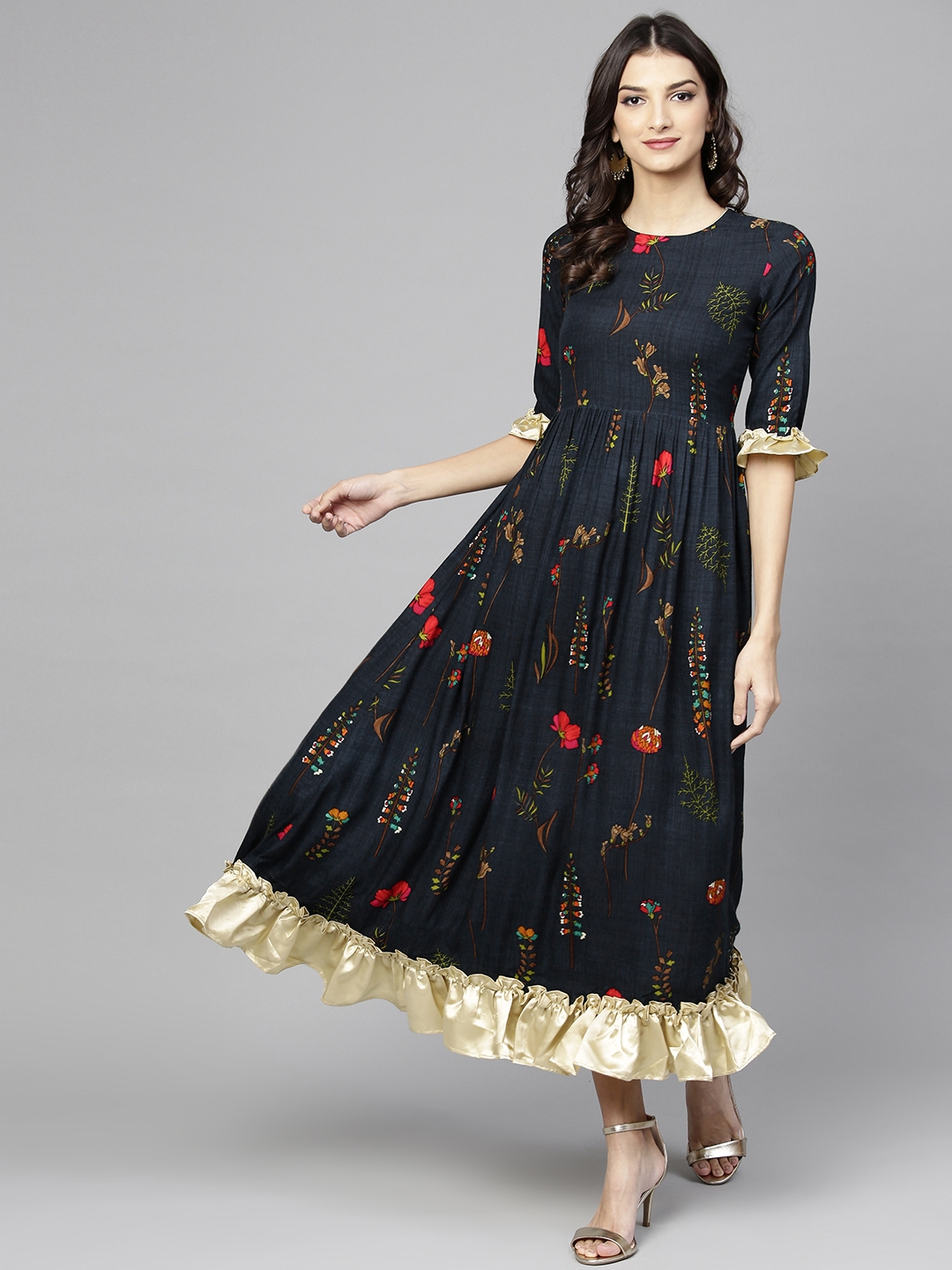 myntra libas maxi dress