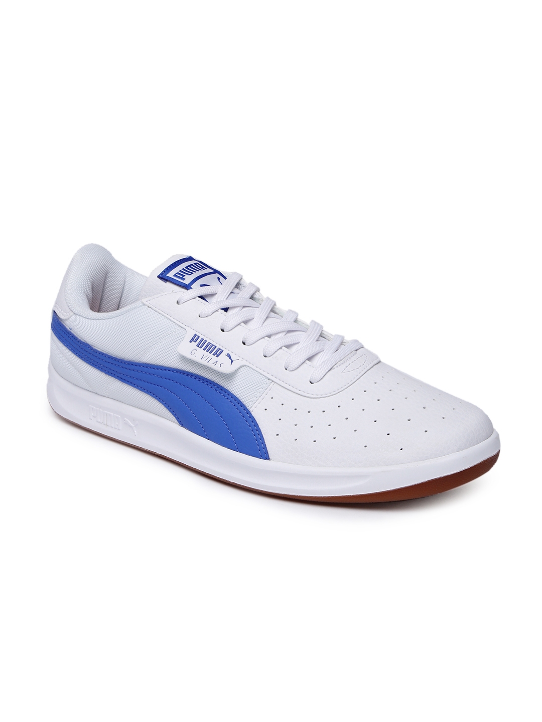 Buy Puma Men G. Vilas 2 Core IDP White Blue Sneakers Casual